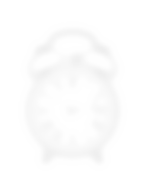 Clock, frontal