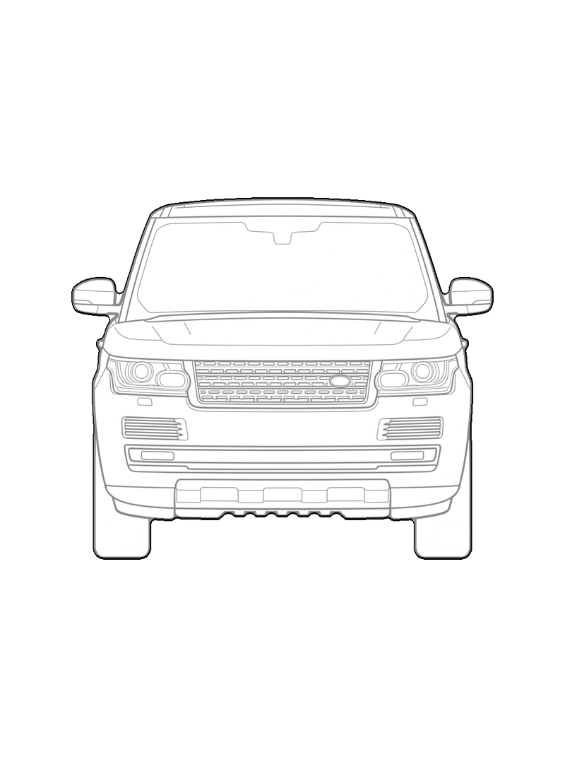 Land Rover Range Rover - Front, frontal