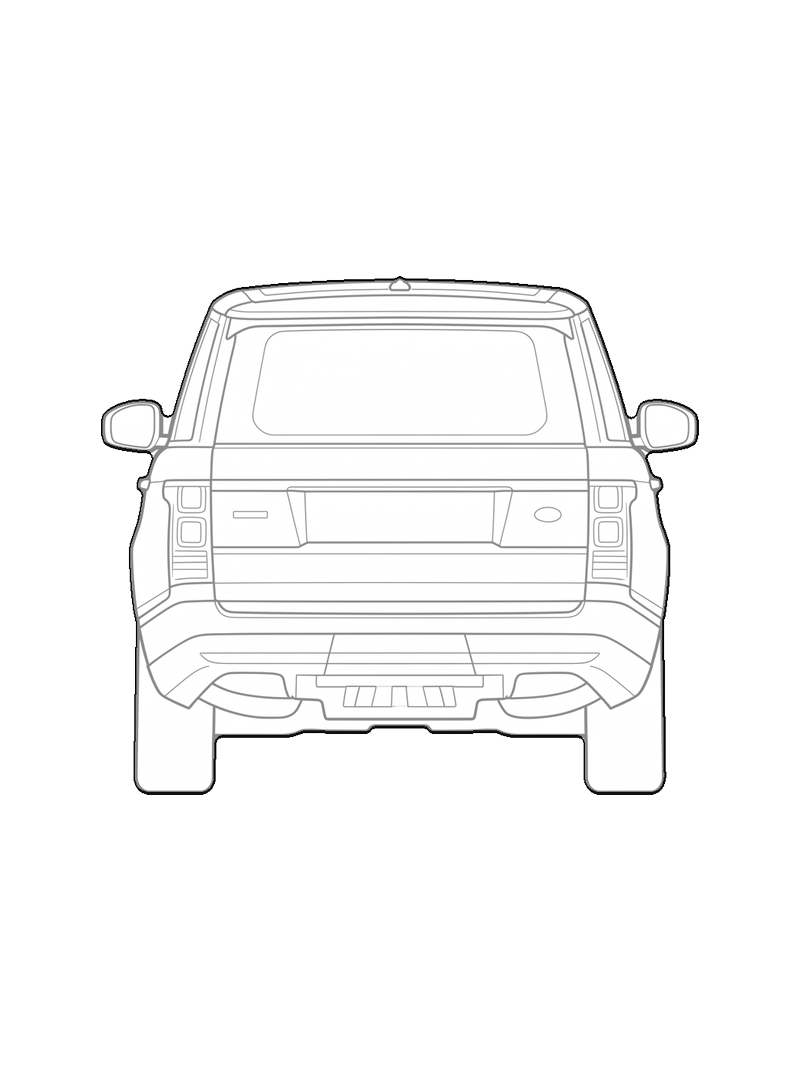Land Rover Range Rover - Front, trasera