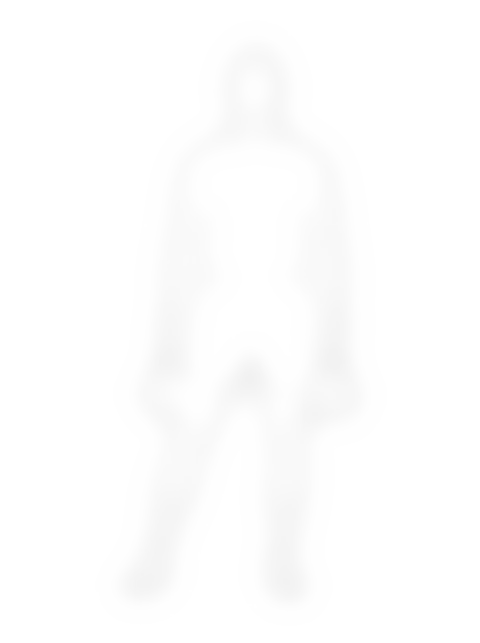 Muscular Man Holding Kettlebells - Front, frontal