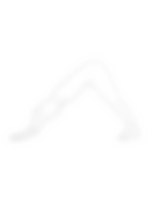 Woman Doing Yoga - Front, lateral