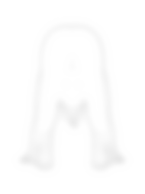Woman Doing Yoga - Front, trasera